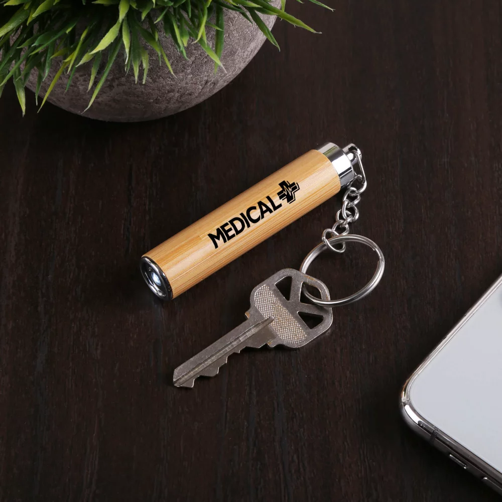 Lumière LED en bambou Blakely