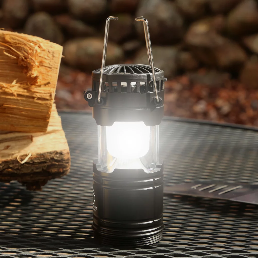 Nouvelle lanterne ventilateur rechargeable double