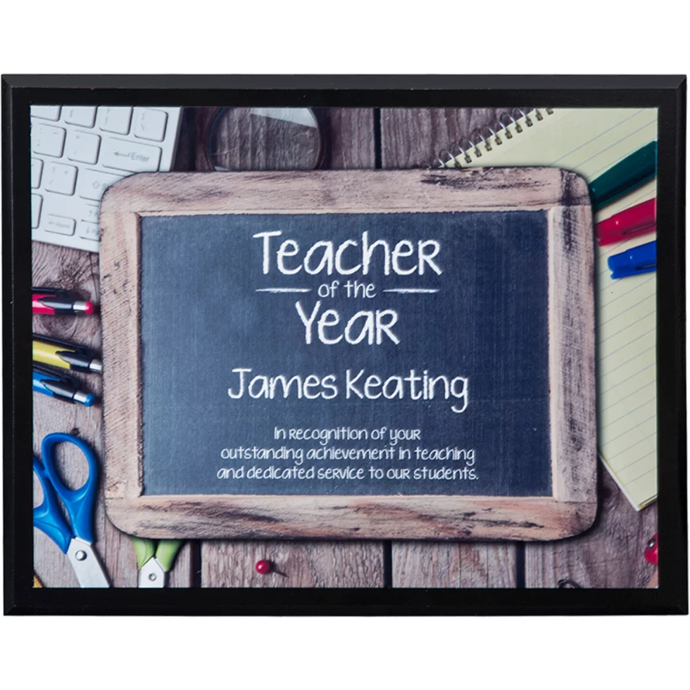 Plaques sublimées 10" x 8", horizontales