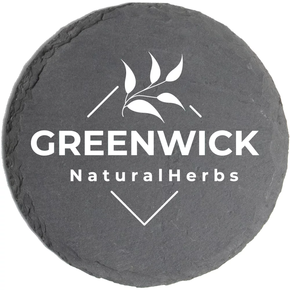 Ensemble de 4 dessous de verre en ardoise avec support en bois