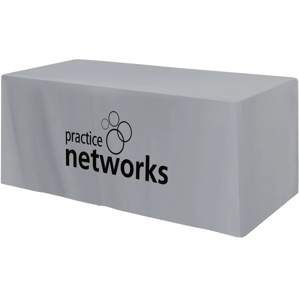 Housse de table ajustée à 4 côtés - convient à une table standard de 6 pieds