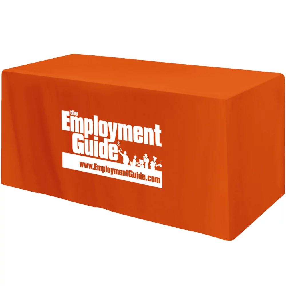 Housse de table ajustée à 4 côtés - convient à une table standard de 4 pieds