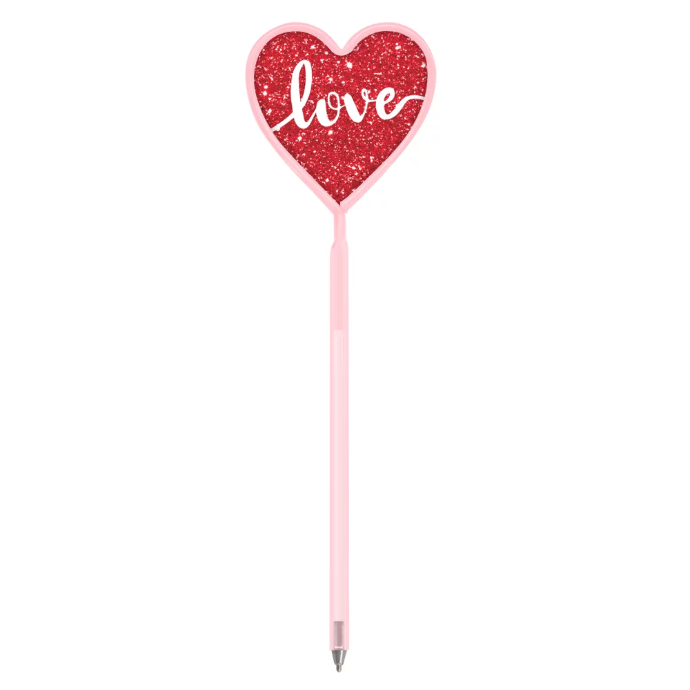 Inkbend Standard Billboard Pens W/ Heart Glitter Stock Insert