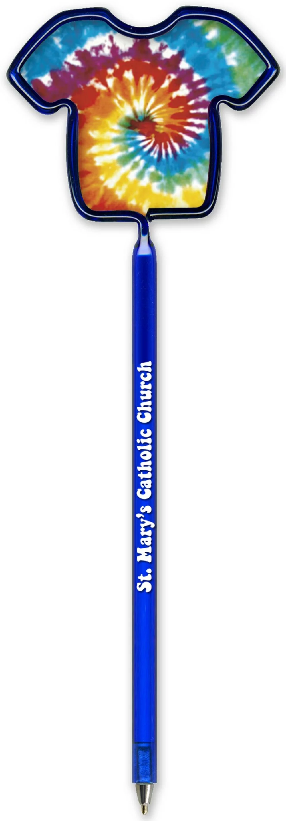 Stylos publicitaires Inkbend Standard avec insert en stock de t-shirt