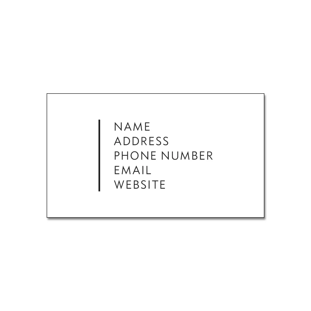 Business Card Magnets