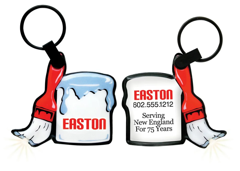 Lampe de poche porte-clés ShapeLights™ Color-A-Shape (Pot de peinture)