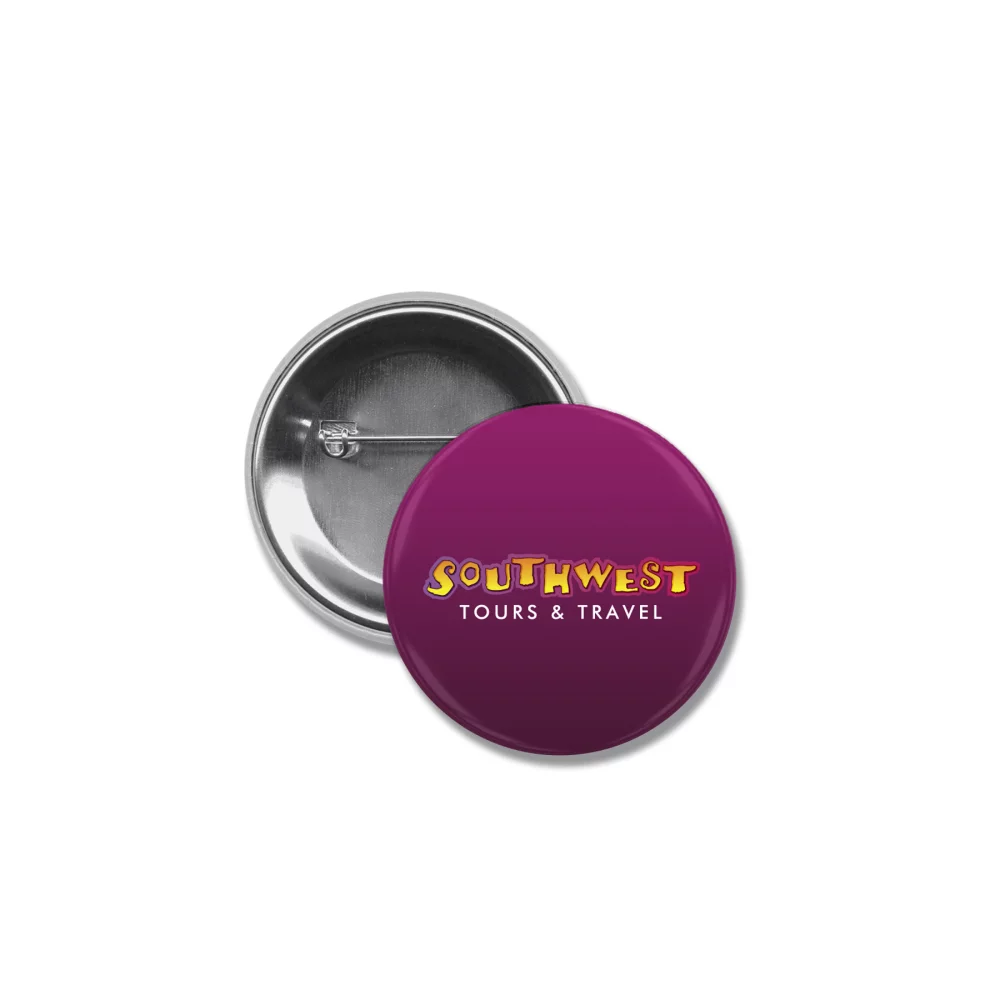 Bouton rond de 1 3/4 pouces.