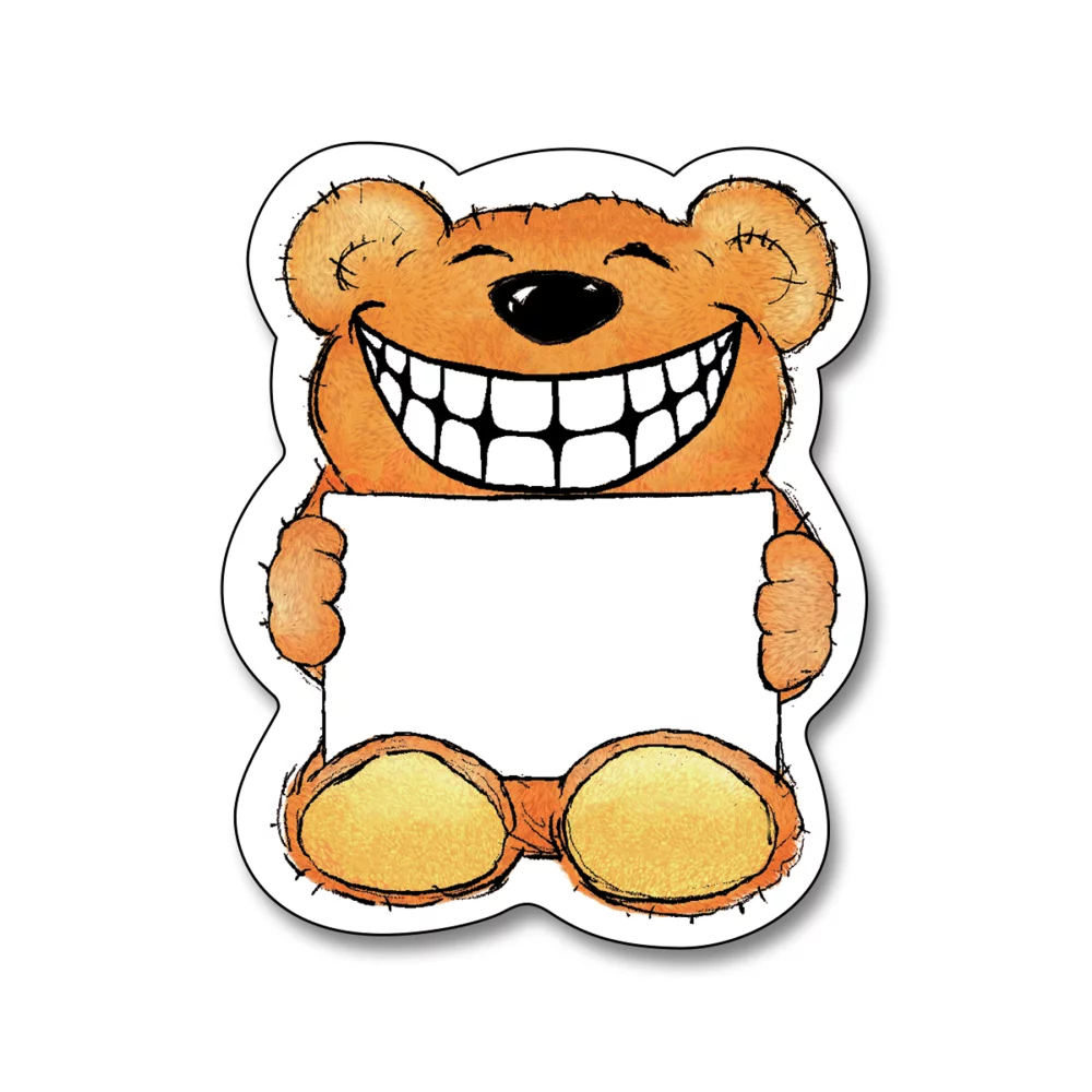 Conception d'un ours, souriant