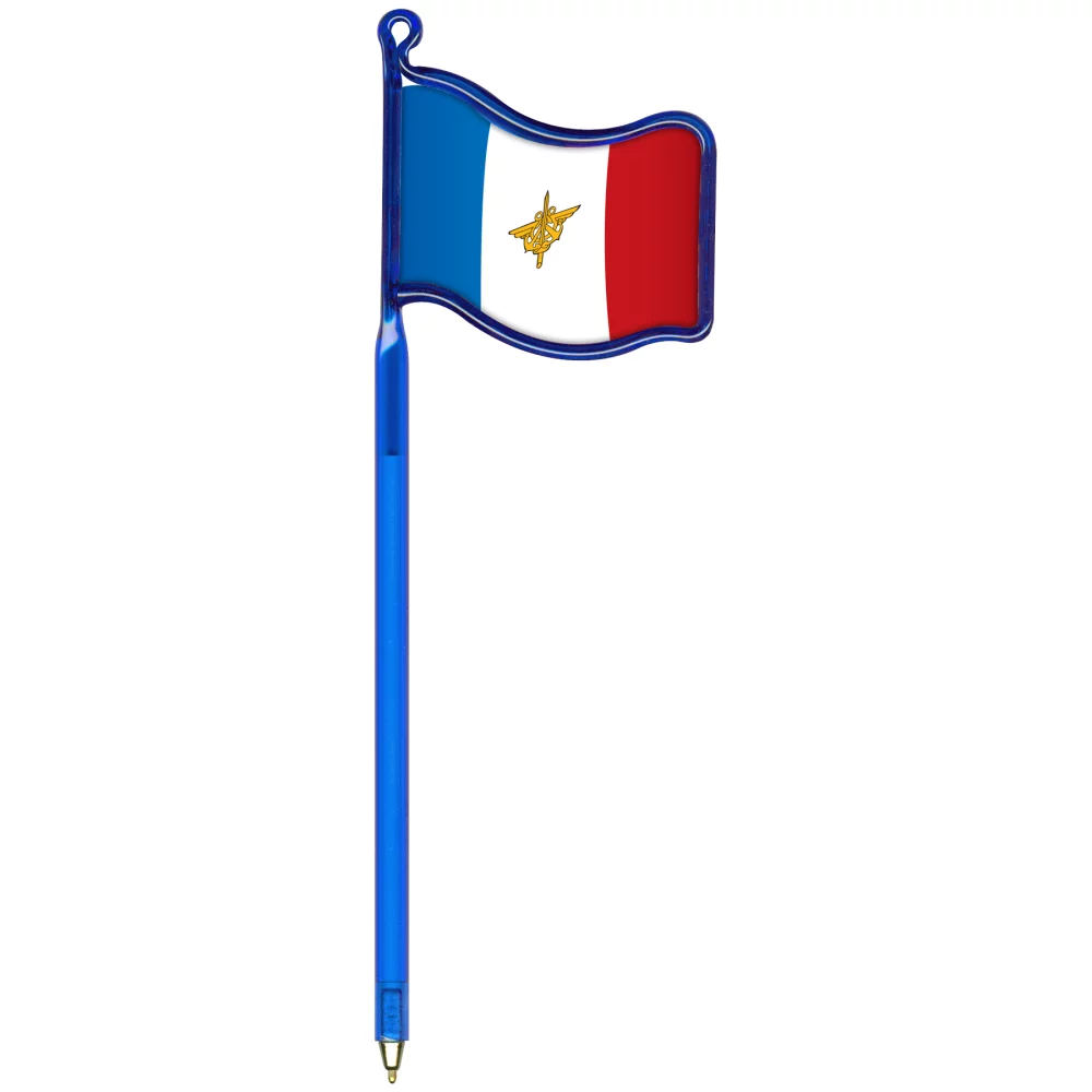 Inkbend Standard Billboard Pens W/ France Flag Stock Insert