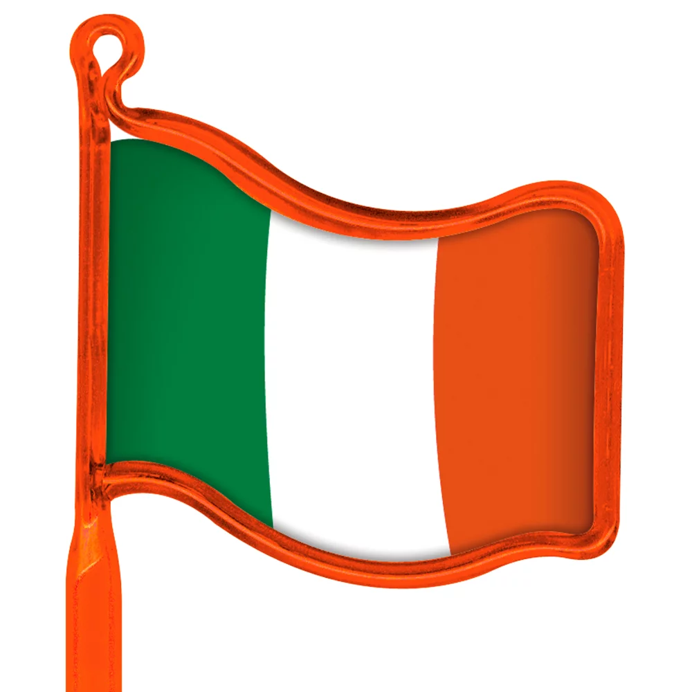 Stylos publicitaires Inkbend Standard avec insert de drapeau de l'Irlande