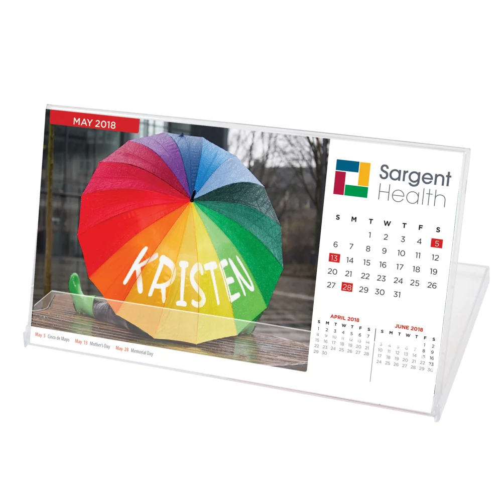 Calendrier de boîtier de bijoux avec personnalisation du nom (Paysage)