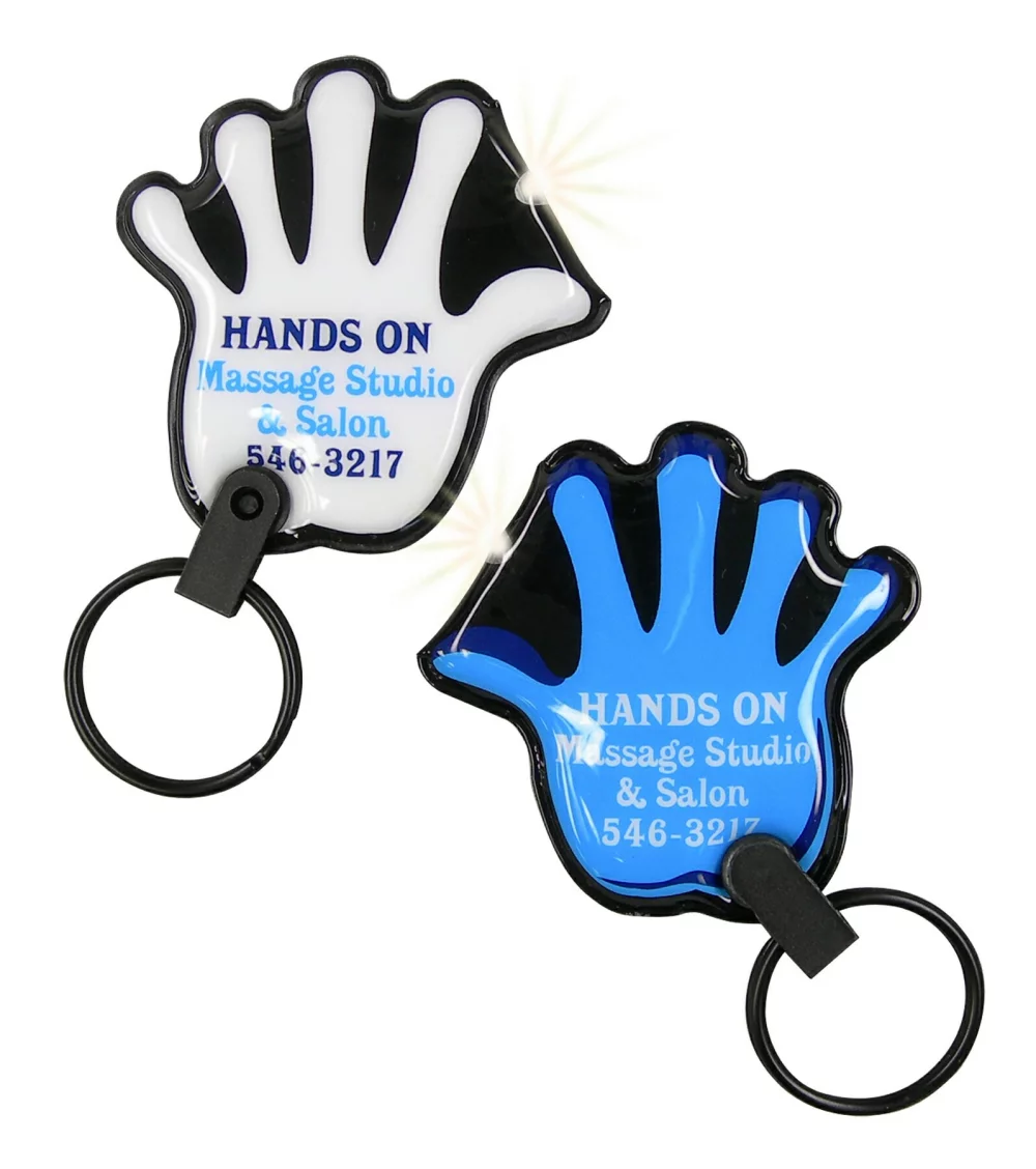 Lampe de poche porte-clés ShapeLights™ Color-A-Shape (Main)