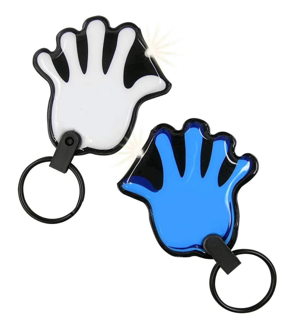 Lampe de poche porte-clés ShapeLights™ Color-A-Shape (Main)