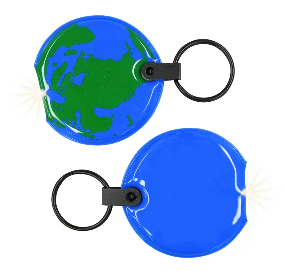 Lampe de poche porte-clés ShapeLights™ Color-A-Shape (Globe/Monde)