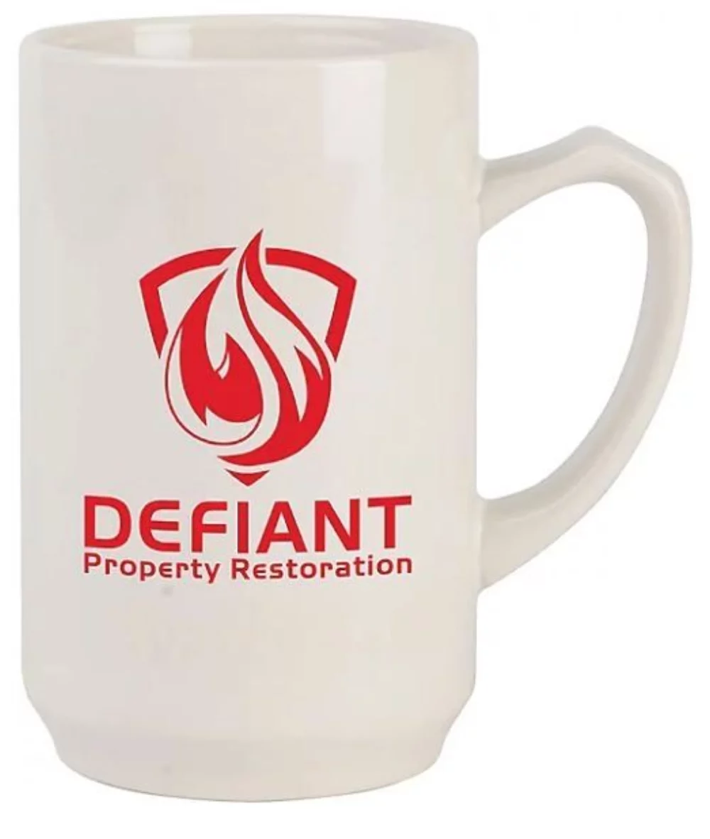 Comfort Grip Ceramic Mug 12Oz
