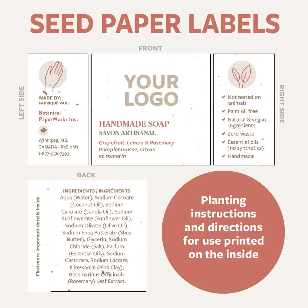 Grapefruit, Lemon & Rosemary Soap (Full Size)