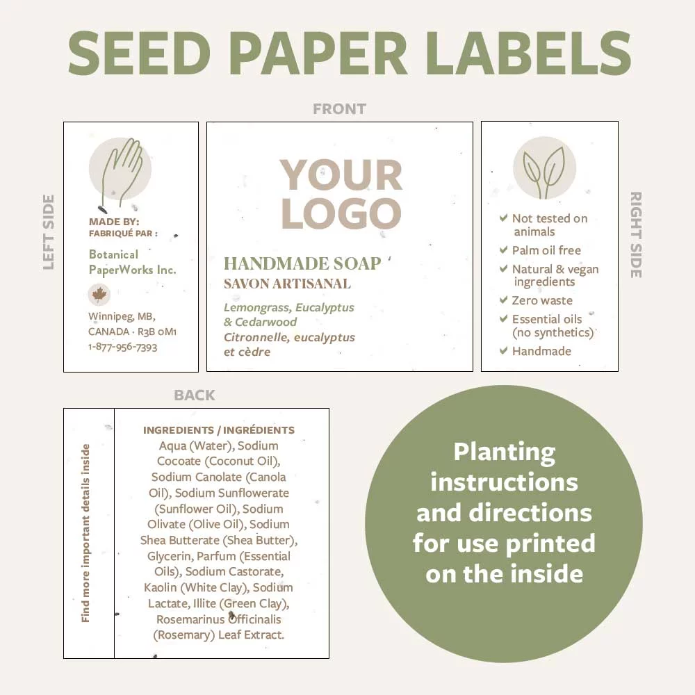 Lemongrass, Eucalyptus & Cedarwood Soap (Full Size)