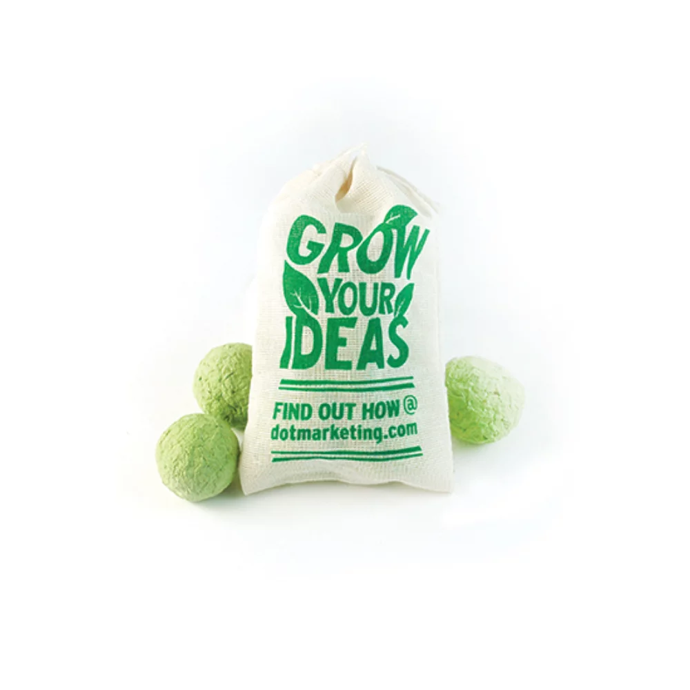 Seed Bombs Muslin Bag 3 - Herb