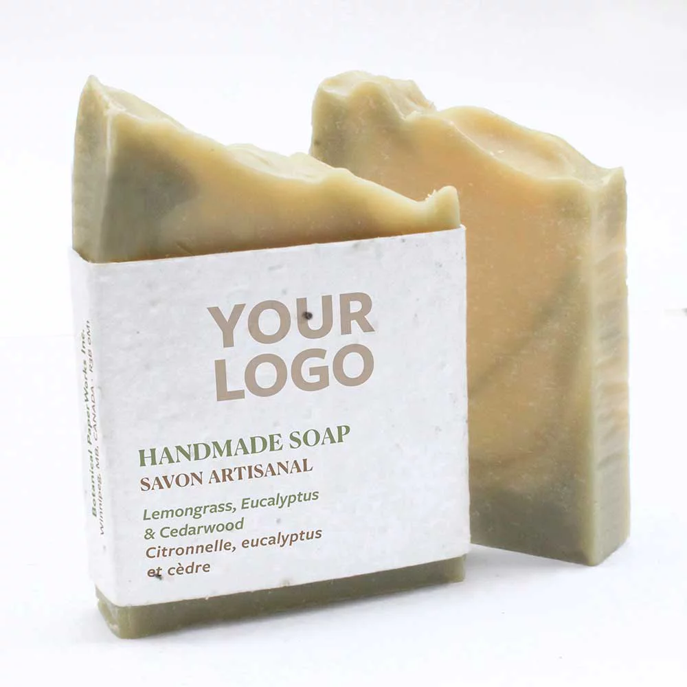 Savon à la Citronnelle, Eucalyptus & Cèdre (Demi-Épais)