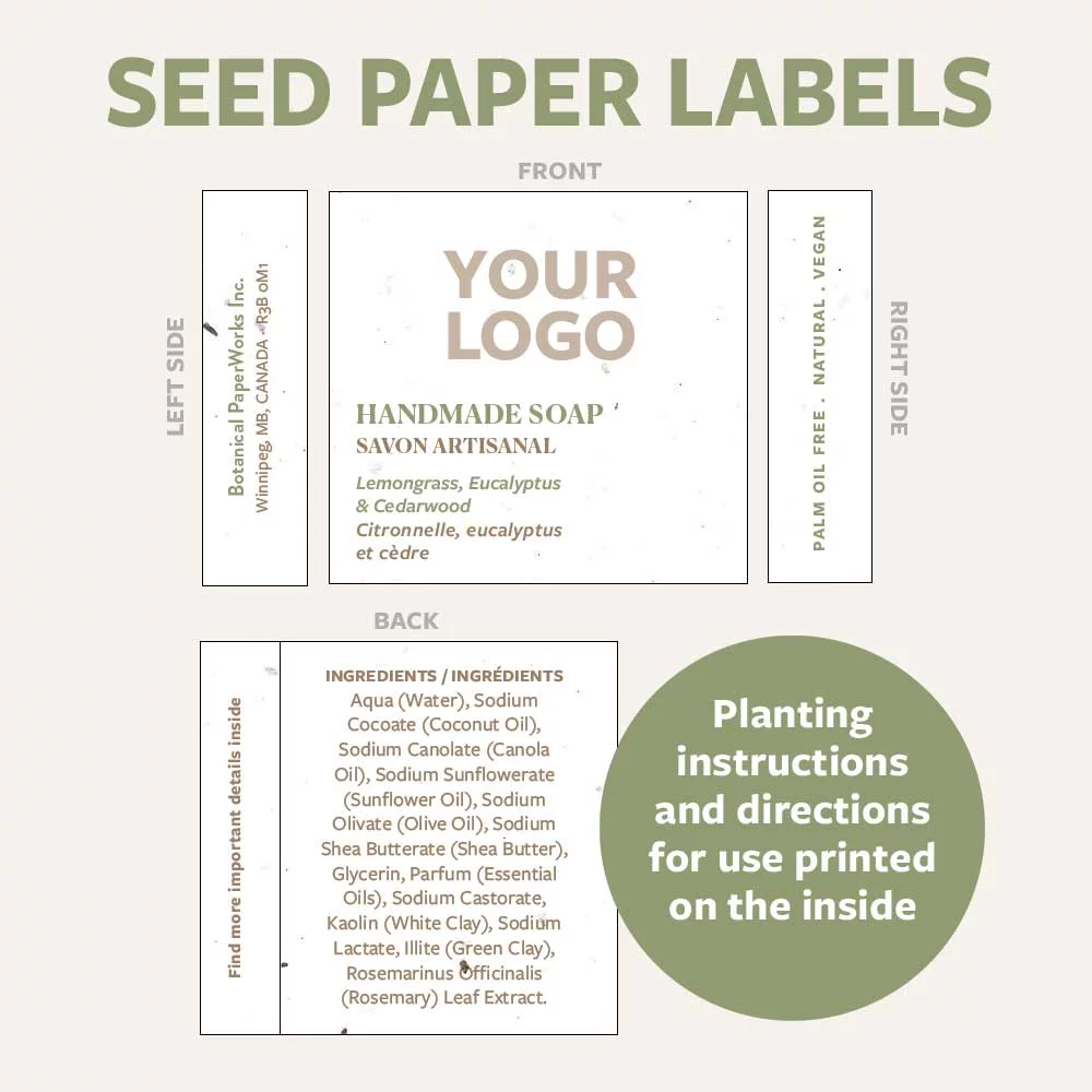 Lemongrass, Eucalyptus & Cedarwood Soap (Half Thick)