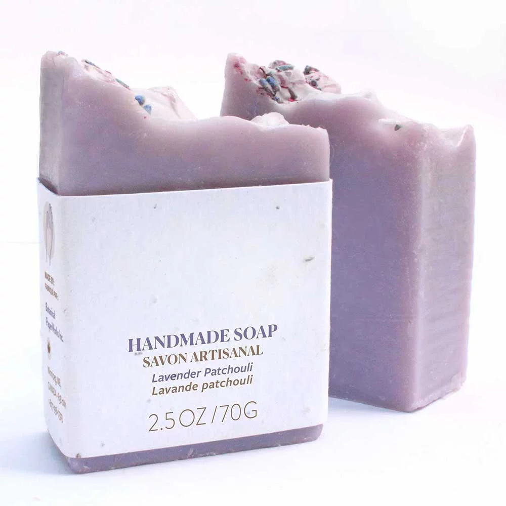 Savon à la lavande et patchouli (taille normale)