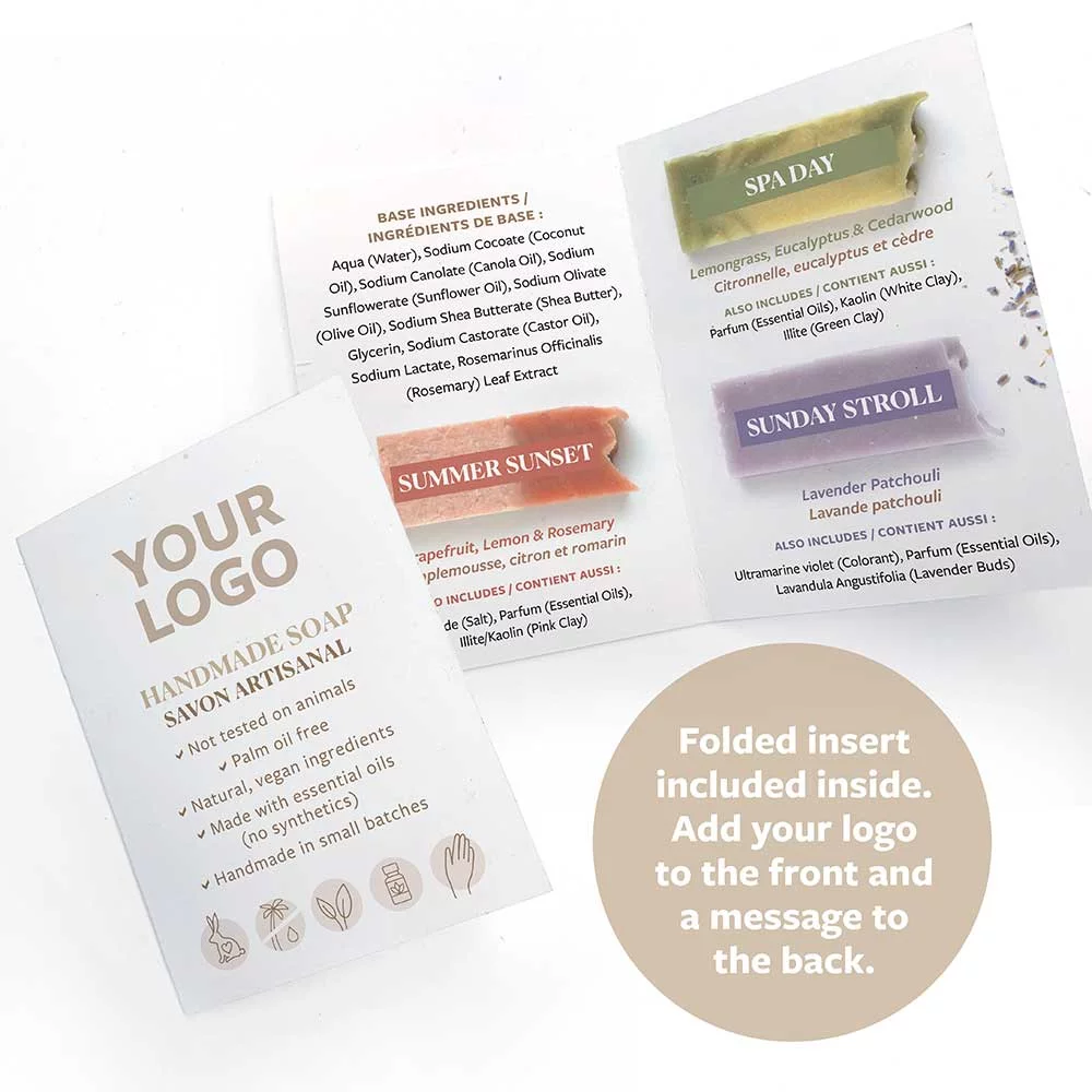 Custom Branded Soap Sampler Set