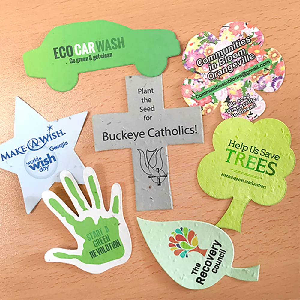 Medium Die-Cut - Printed, 1-Sided