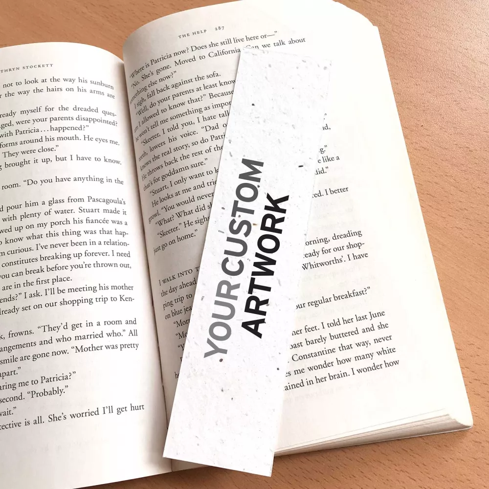 Large Seed Paper Bookmark, 1-Sided