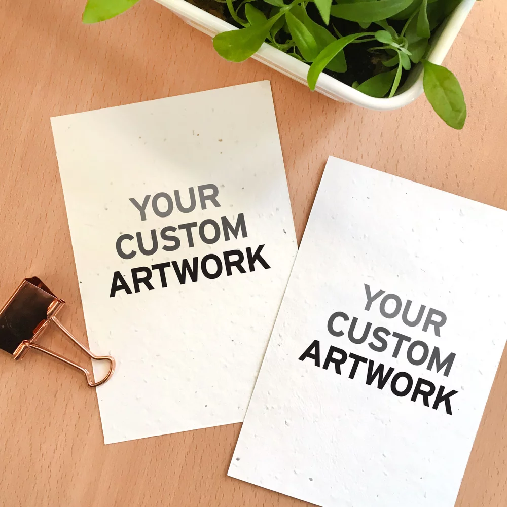 Medium Seed Paper Panel Card, 2-Sided