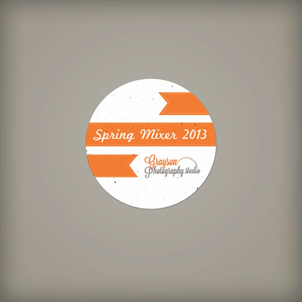 Small Seed Paper Circle, 1-Sided