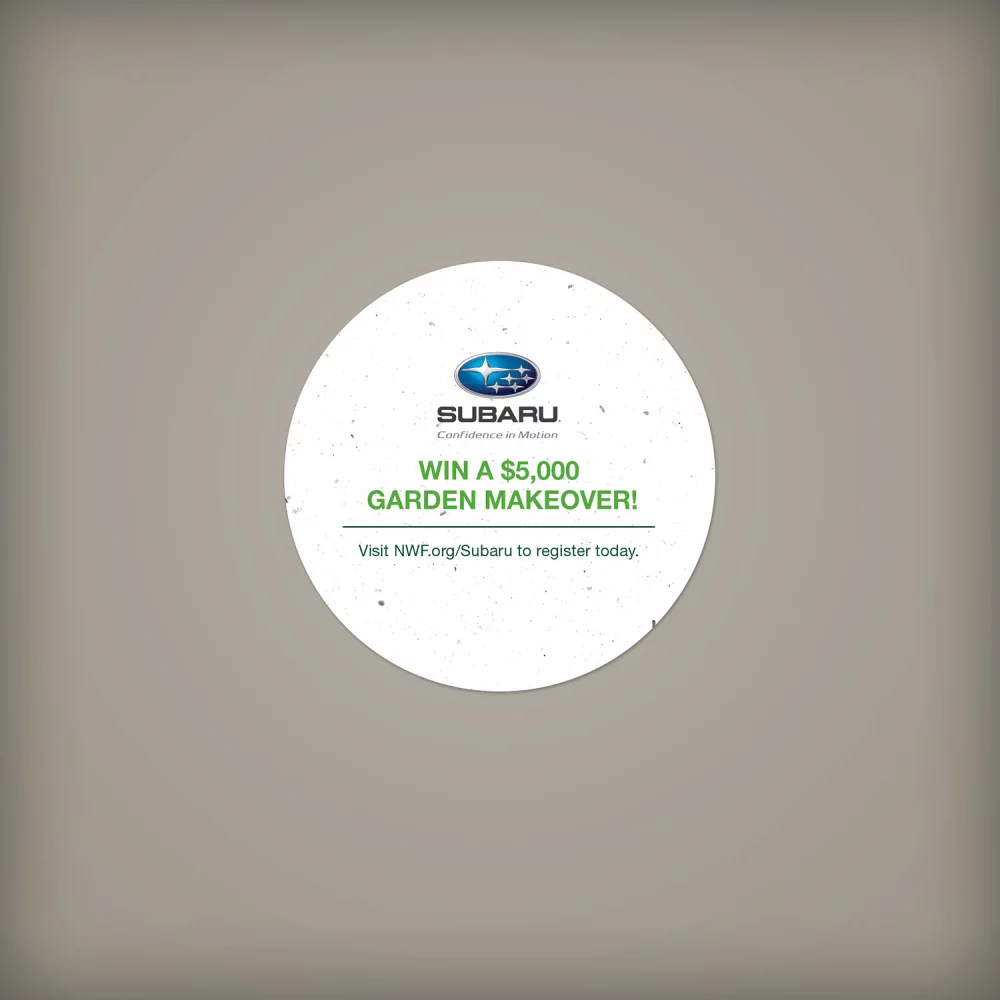 Small Seed Paper Circle, 1-Sided