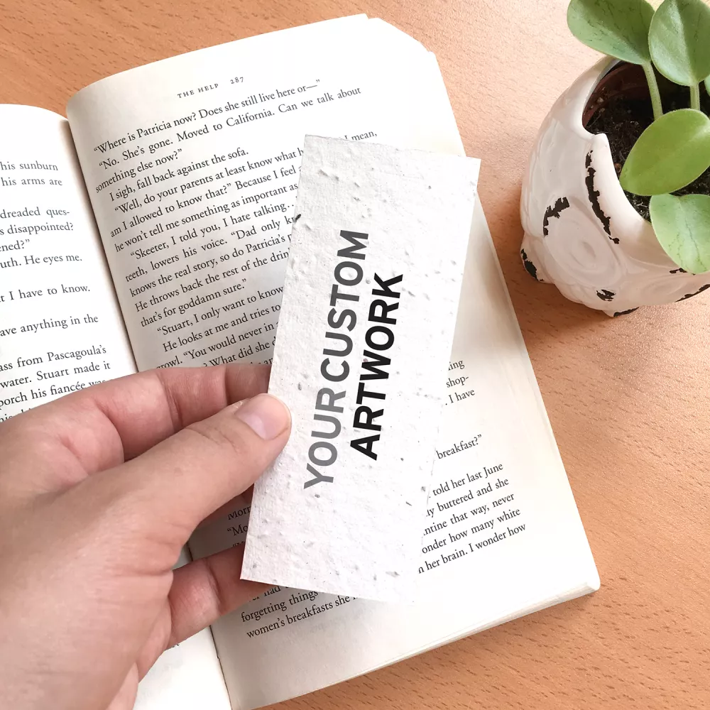 Small Seed Paper Bookmark, 1-Sided