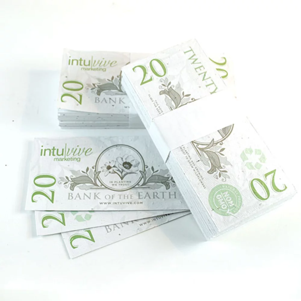 $20 Seed Paper Bills