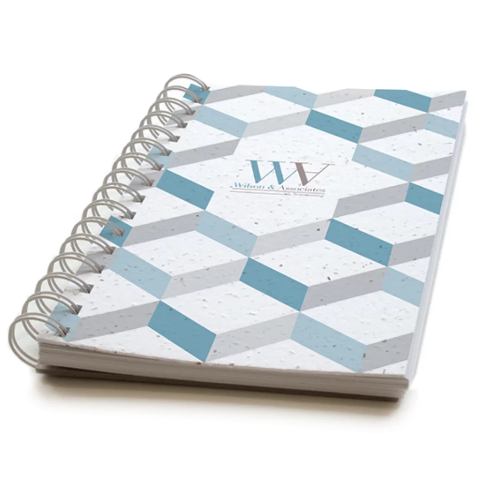 Journal premium plantable - Chevron en 3D