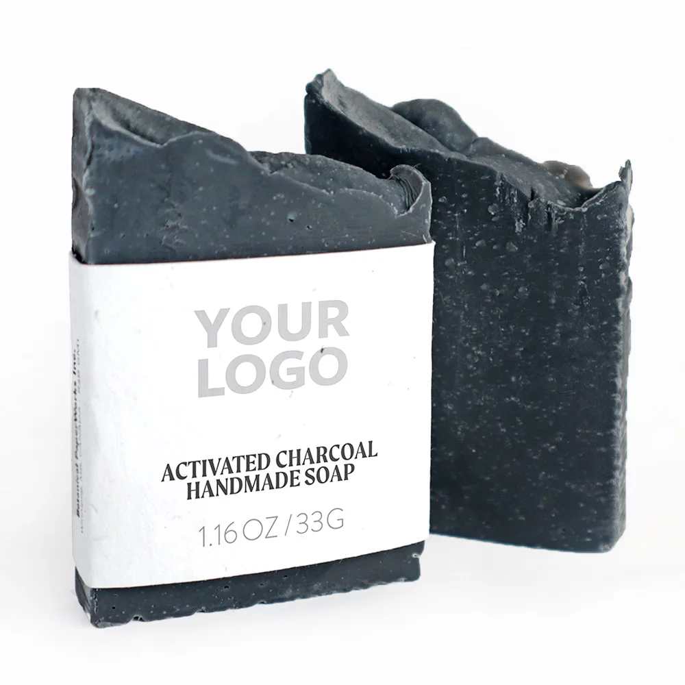 Savon au charbon actif (moitié épais)