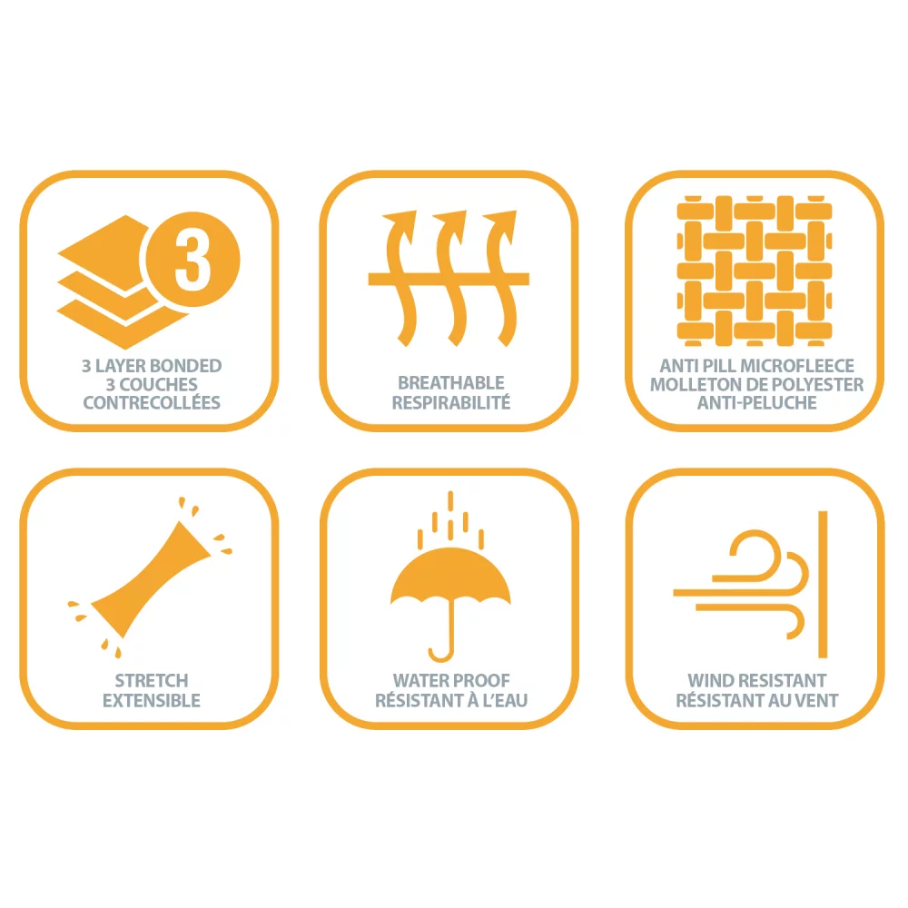 Veste softshell de performance pour homme