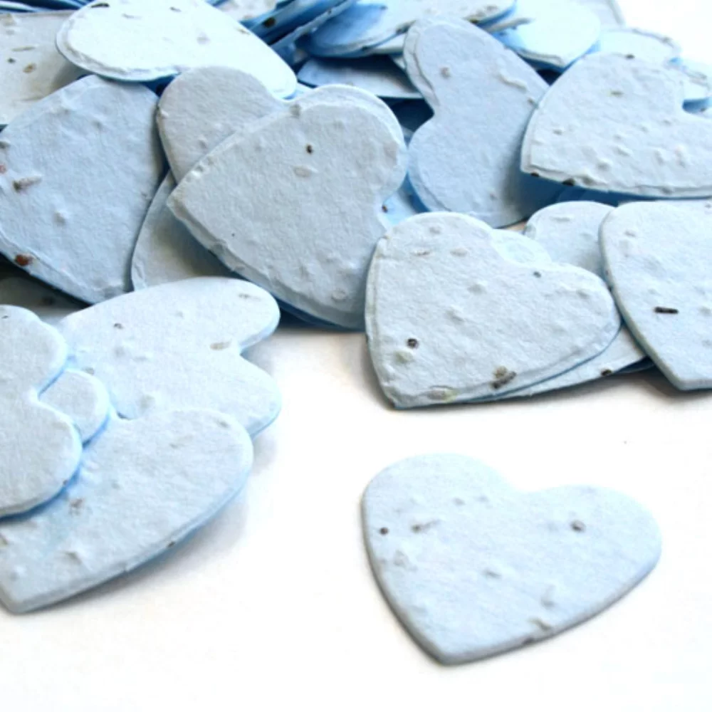 Bulk Heart Shaped Plantable Confetti