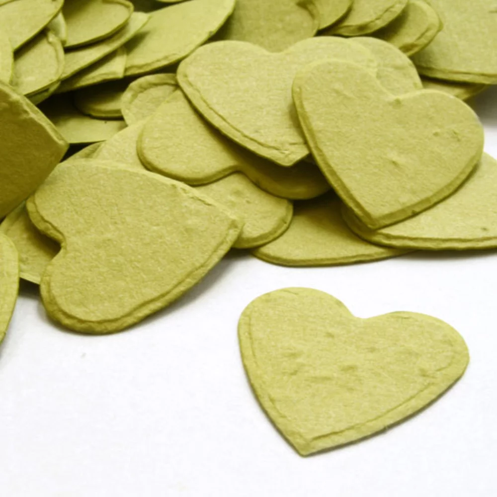 Bulk Heart Shaped Plantable Confetti