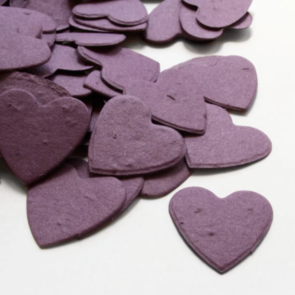 Bulk Heart Shaped Plantable Confetti