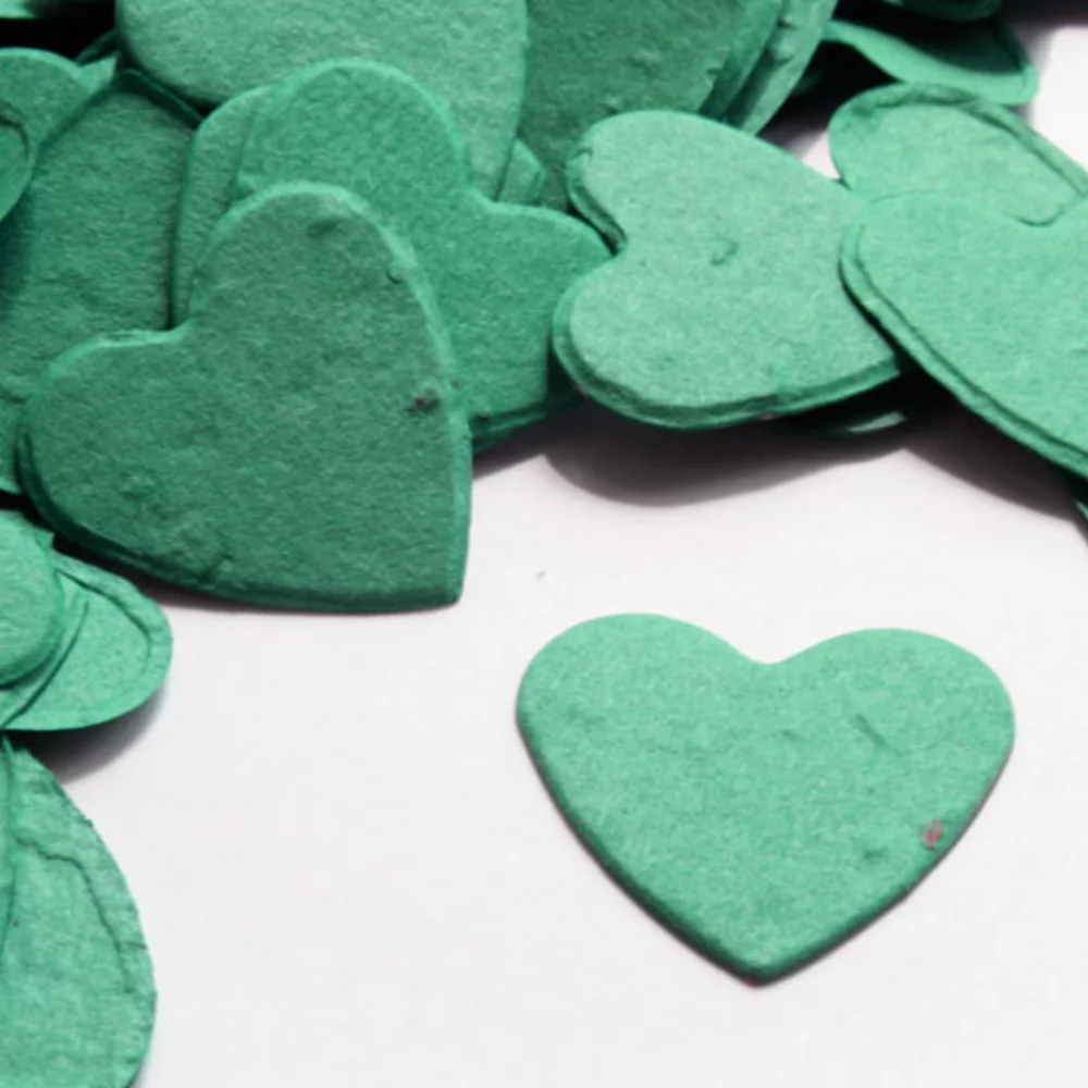 Bulk Heart Shaped Plantable Confetti