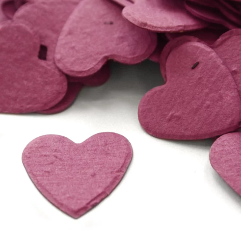 Bulk Heart Shaped Plantable Confetti