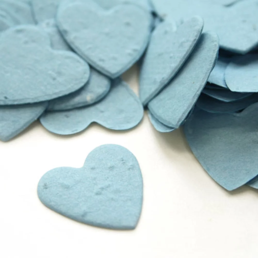 Bulk Heart Shaped Plantable Confetti