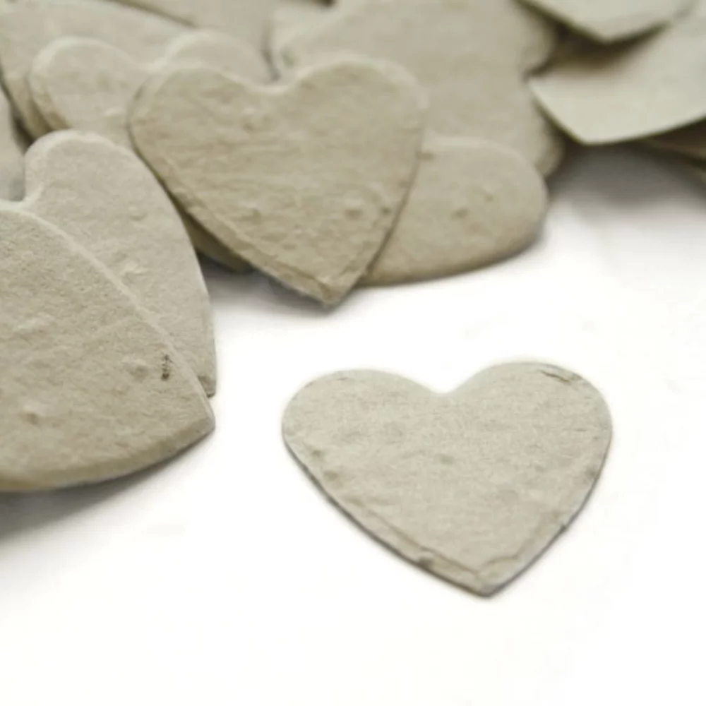 Bulk Heart Shaped Plantable Confetti