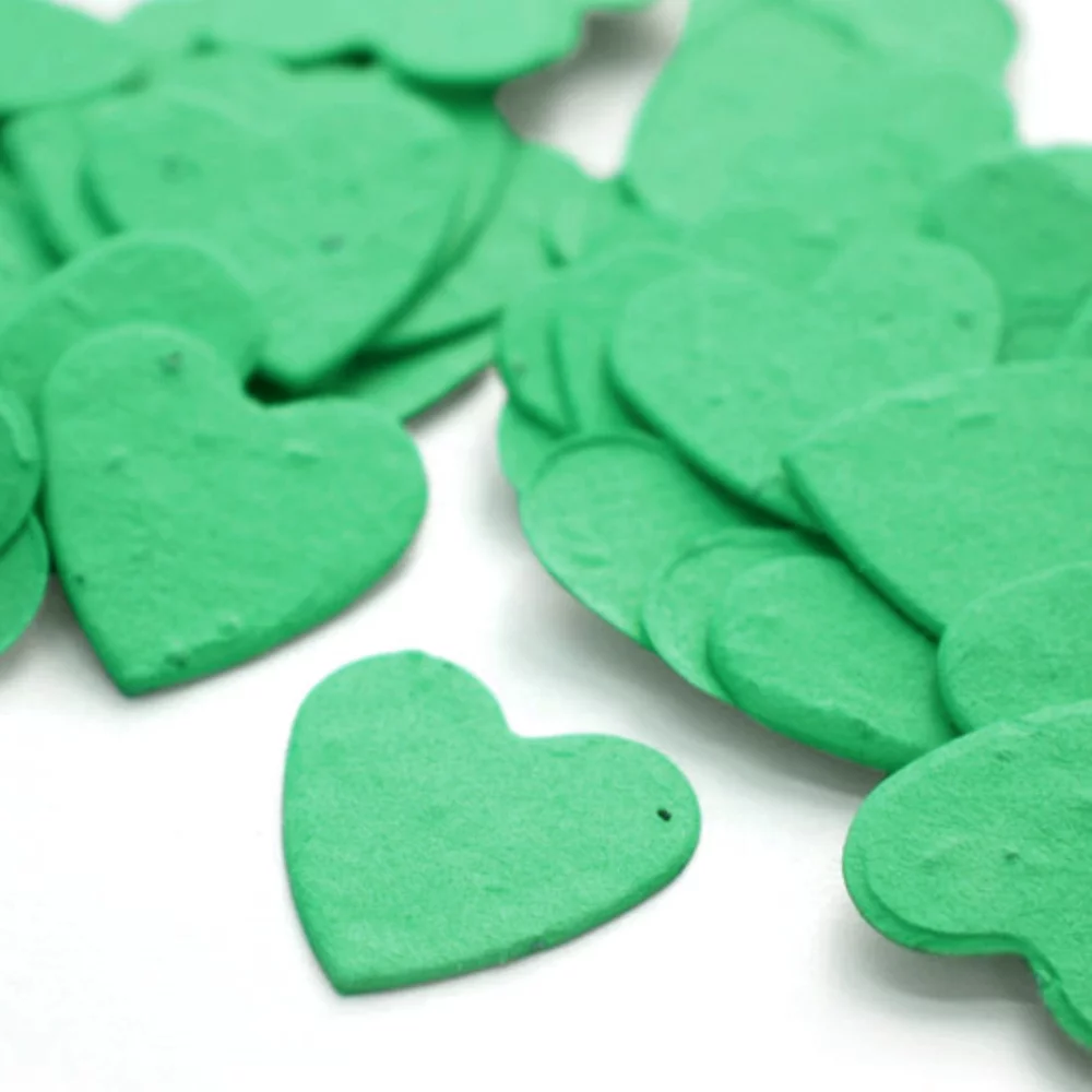 Bulk Heart Shaped Plantable Confetti