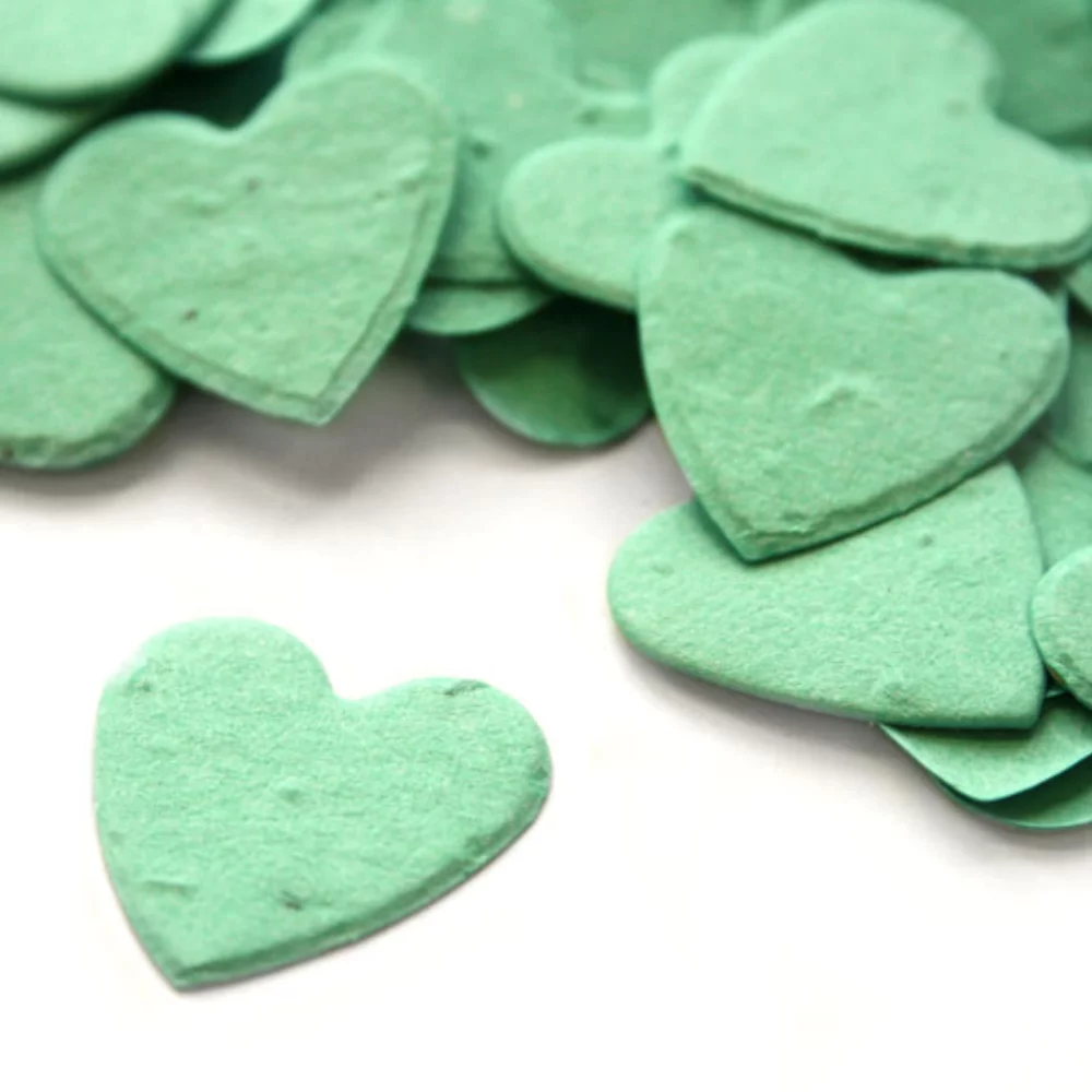 Bulk Heart Shaped Plantable Confetti