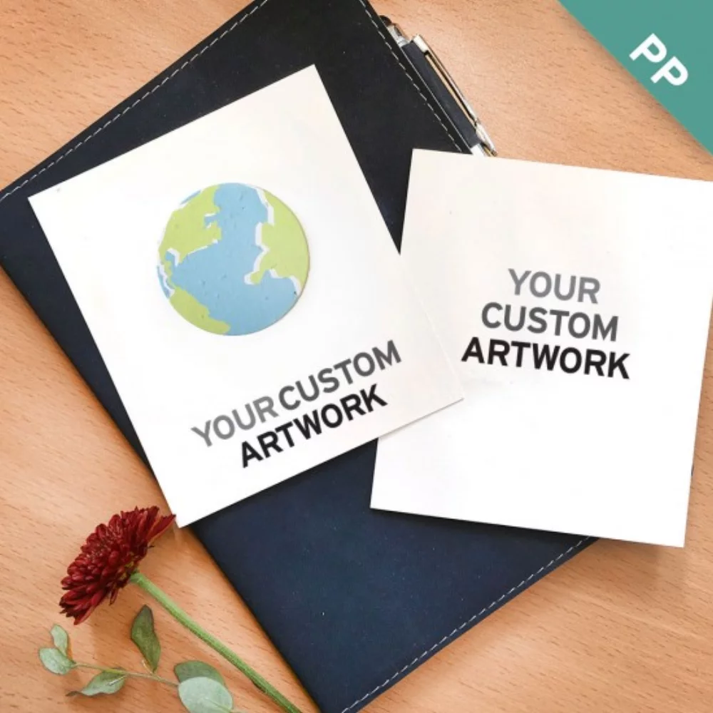 Petite Eco Panel Card with Shape, 2-Sided