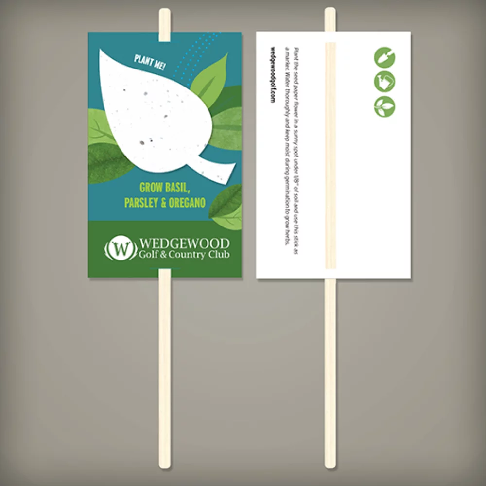 Herb Planting Sticks, 2-Sided