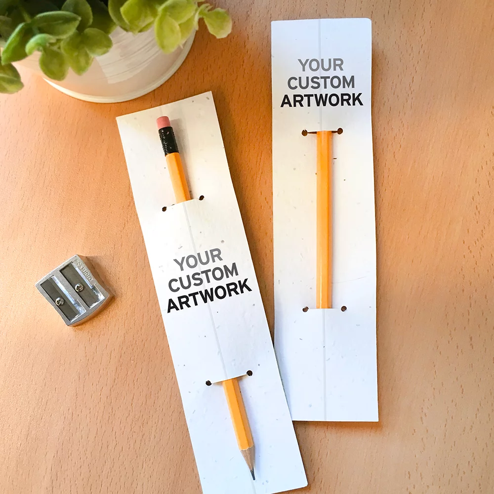 Double-Sided Plantable Pencil Sleeves
