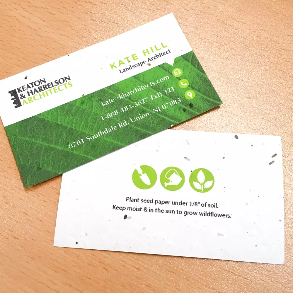 Eco Professional Seed Paper Business Card