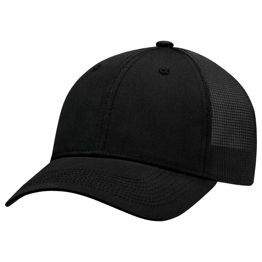 Casquette de baseball à six panneaux en maille web